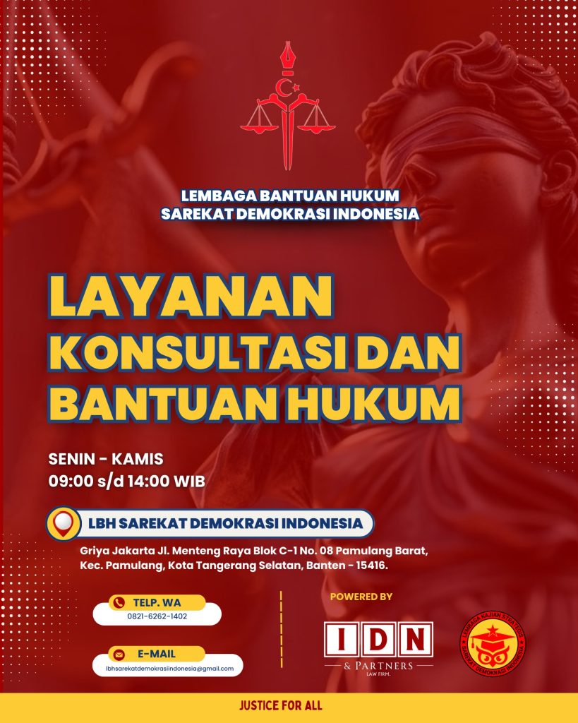 Layanan Konsultasi dan Bantuan Hukum